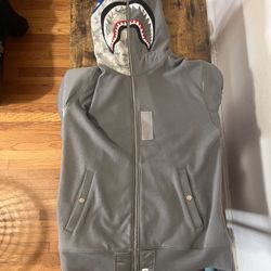 BAPE Shark Bomber Full zip Hoodie 