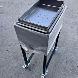 vaporera para Tacos Al Vapor 12 × 24 de acero inoxidable