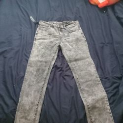 Slim Fit Grey Jeans WXYZ