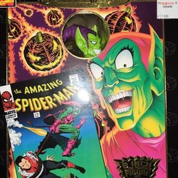 1997 Toybiz Marvel Legends Famous Covers Spiderman Green Goblin 