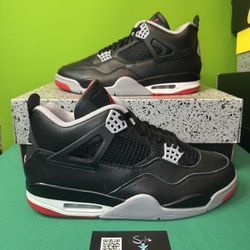 Air Jordan 4 Retro “Bred Reimagined” VNDS Size 11.5 OG ALL FV5029-006