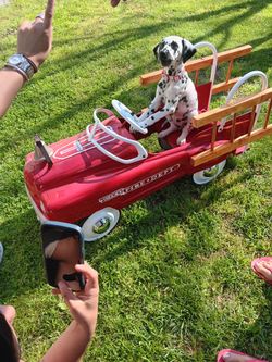 Refurbished fire truck