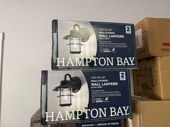 Hampton Bay Small Exterior Wall Lantern
