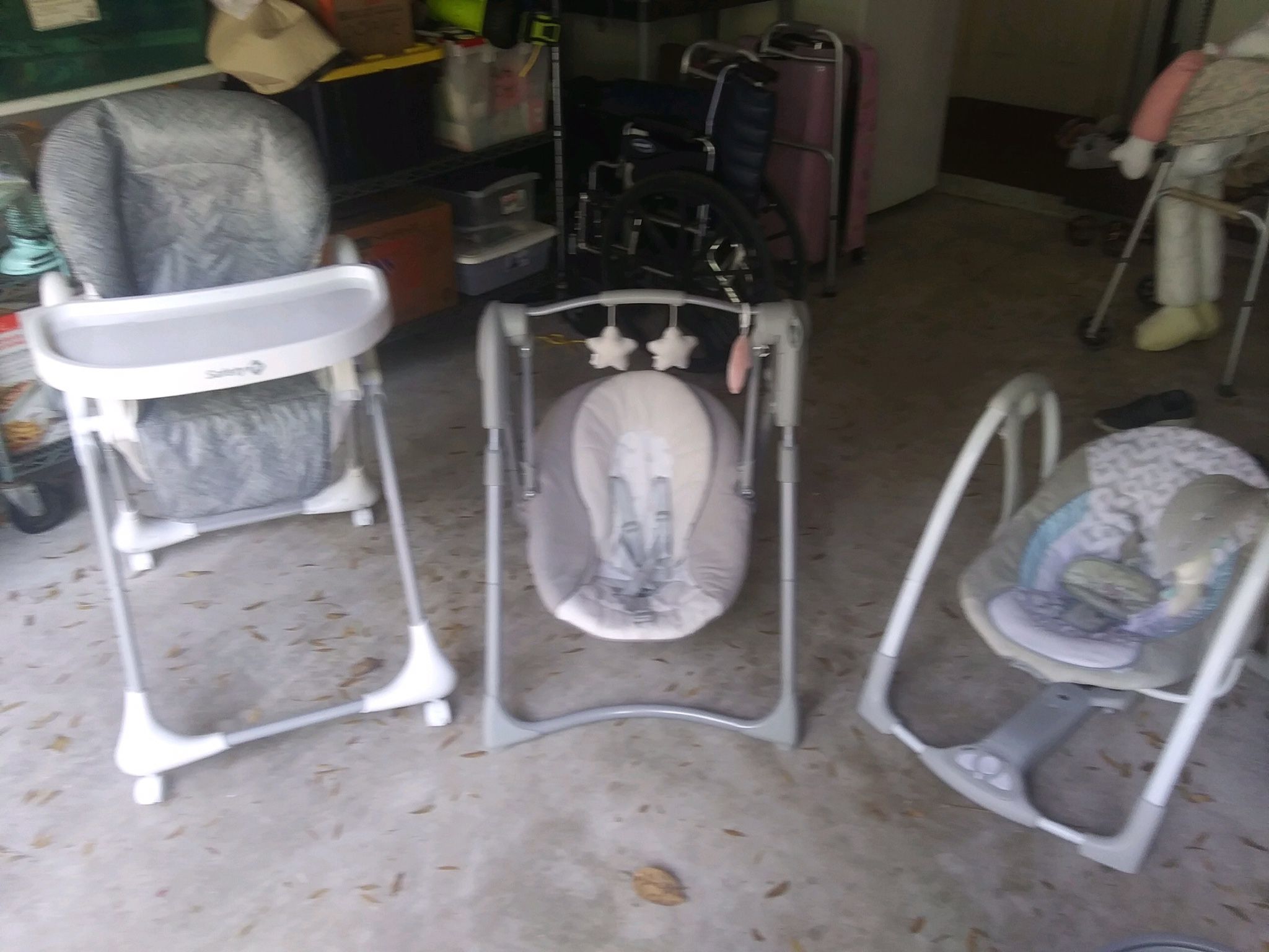 Baby Swings And High Chairs