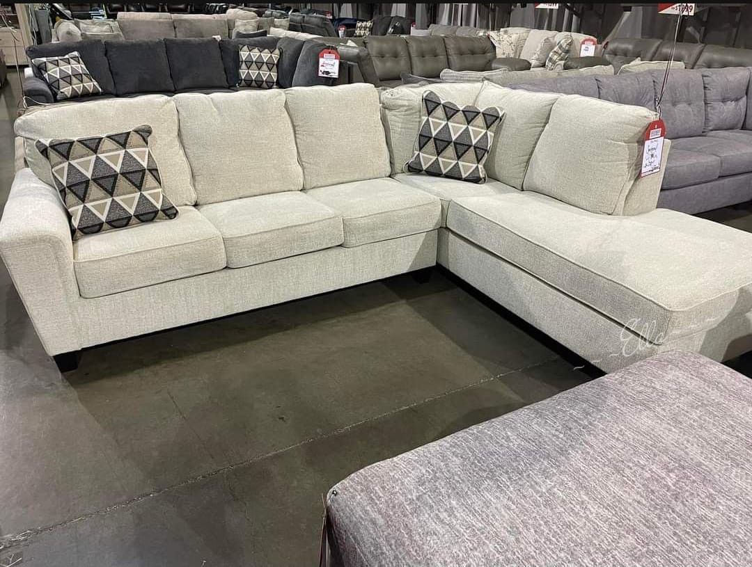 Abinger Sleeper Sectional $10 Down Payment And Financing Available
