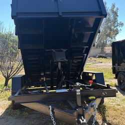 New Sissor Hoists System Dump Trailer 