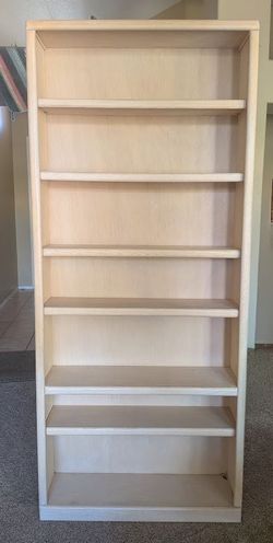 Wooden Bookshelf - 7' x 3' x 10".