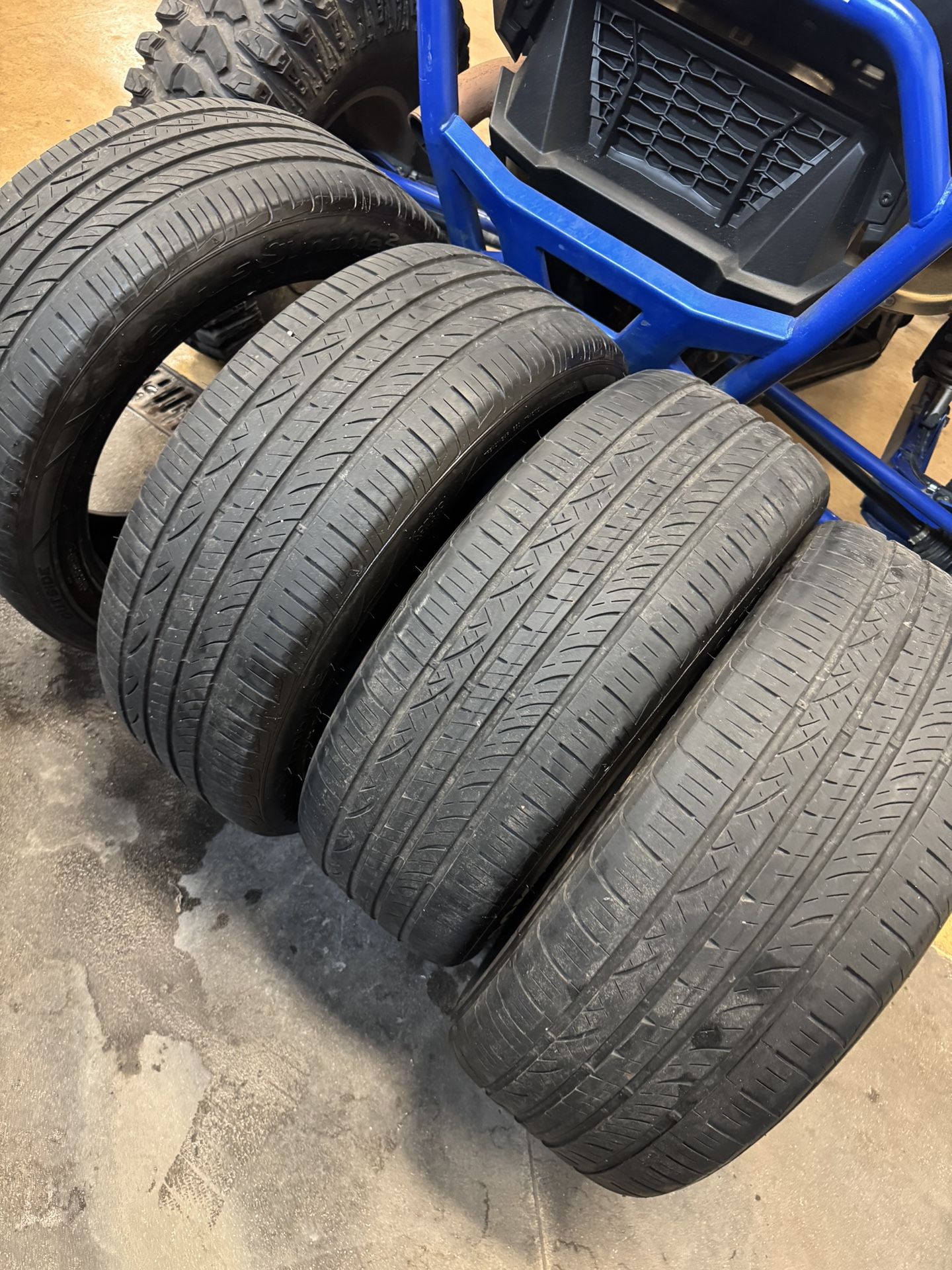20 inch used Hankook tires size 245/50/R20
