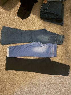 Women’s Pants Mega Lot Size 12–15 – 26 Pairs Jeans, Cargo & Flowy Pants