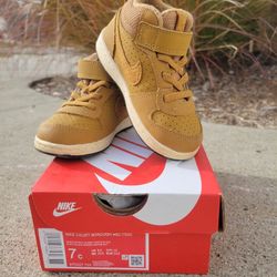 Nike Court Borough Mid (TDV) toddler shoes (7C)