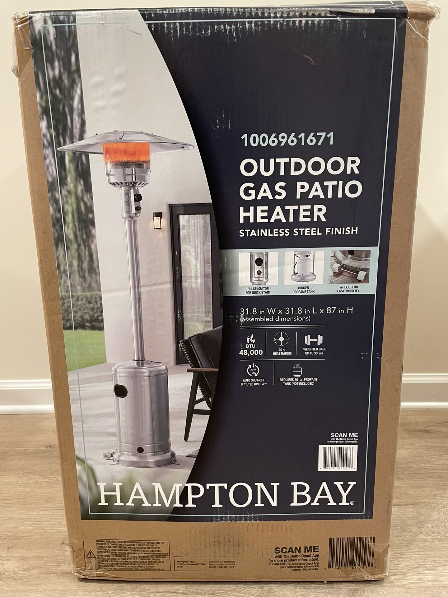 Outdoor Gas Patio Heater