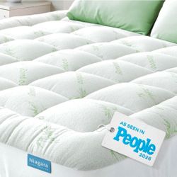 Bamboo twin mattress topper