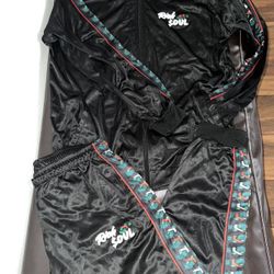 Mens rich$oul custom tracksuit size 3x $120 hmu  only 1 of these made 🔥💯💯‼️🙏