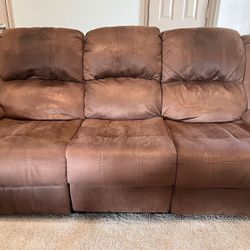 Recliner Set 3 + 2 And Dining Set 4 Seater