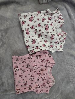 Bundle Baby Bodysuits -Floral Print- 2 Pack