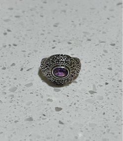 Pink Topaz Ring