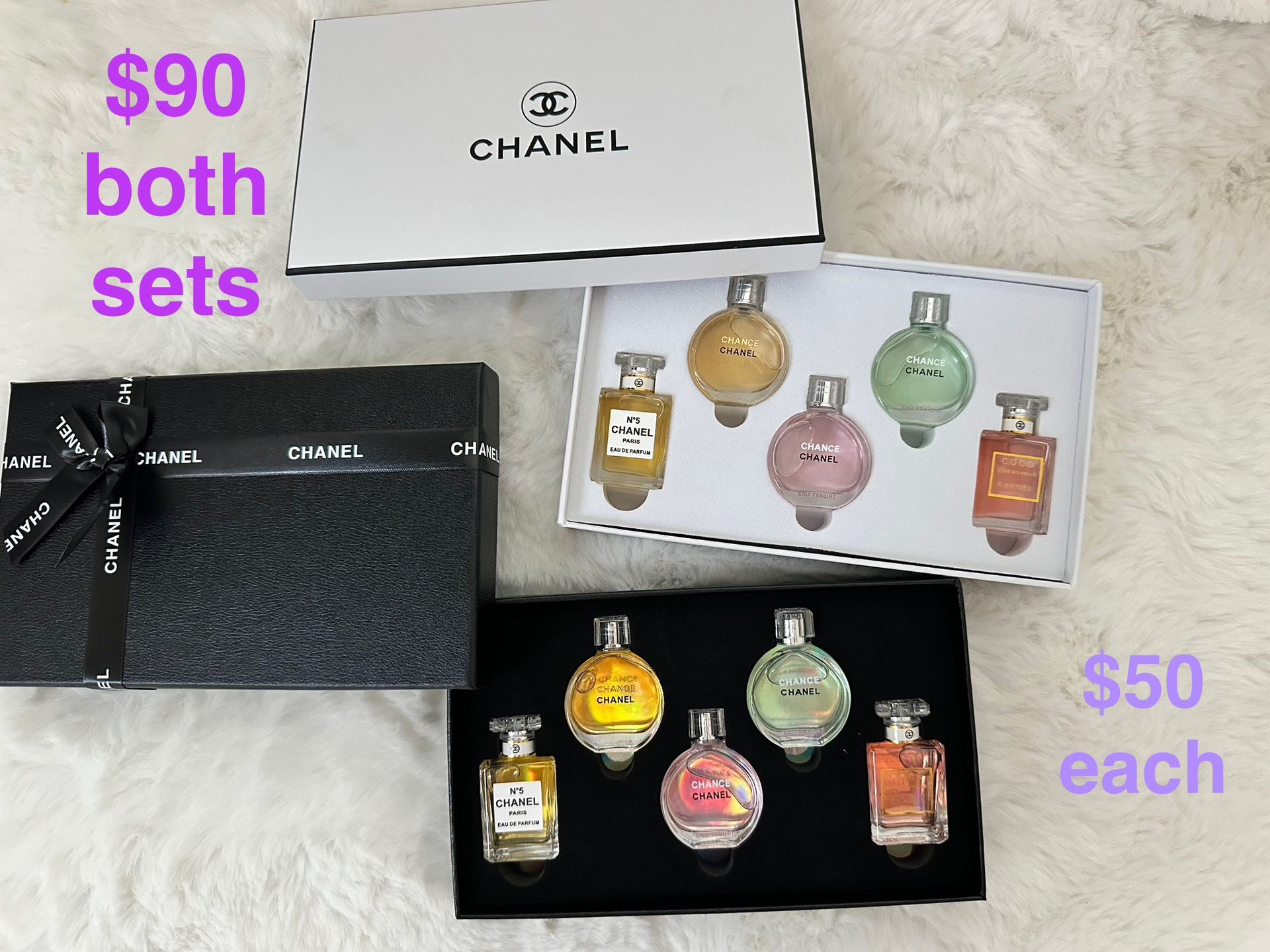 Chanel 5 Pc Mini Perfume Set