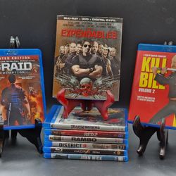 Bundle of Guy @ss Kicking Movies Blu-rays