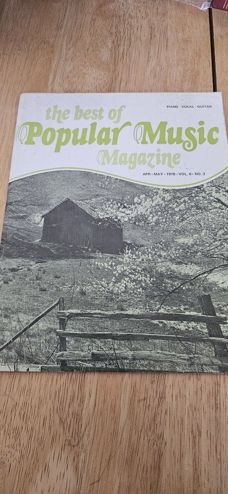 April 1978 Popular Music Magazine magazine