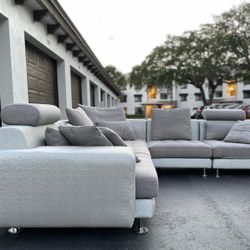 Sofa/Couch Sectional - Modular - Gray - Delivery Available 🚛