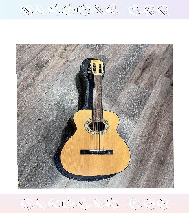 Acoustic Guitar Amazing Sound and Classic Design contain understand