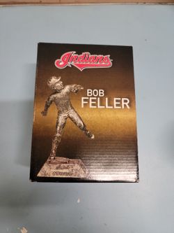 Cleveland Indians Bob Feller Statue Figurine 2011 MLB #19 Sadium Giveaway
