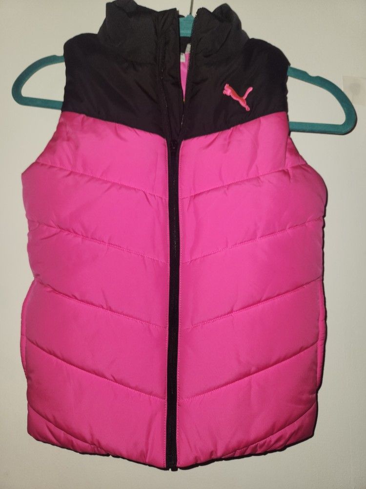 Girls Puma Vest Size 7/8