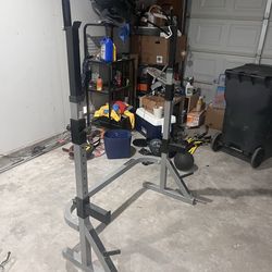 Squat rack half rack