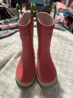 Pink Rain Boots