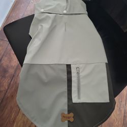 New Dog Rain Coat Size Large Grey Koolaburra UGg