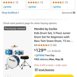 kid drum set