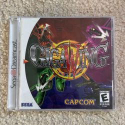 Giga Wing Sega Dreamcast Capcom Complete Mint Disc