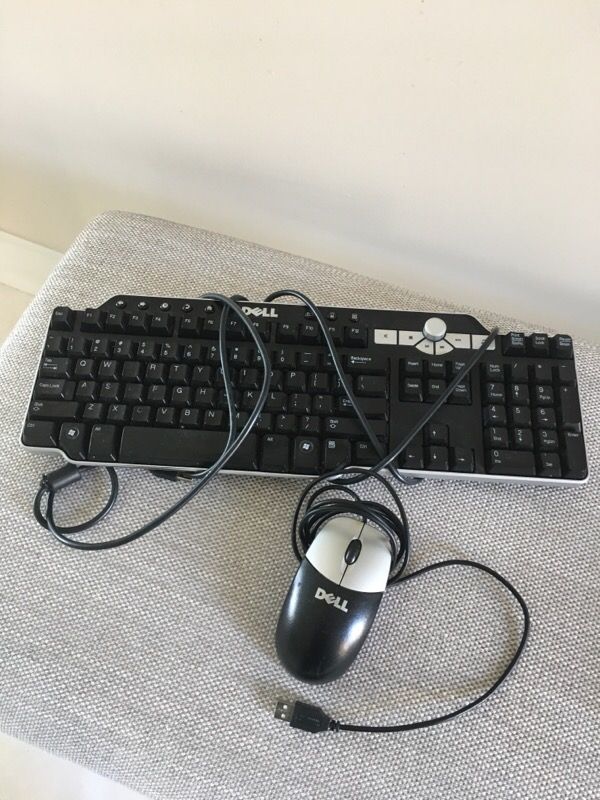 Dell OTH836 USB keyboard & Dell mouse