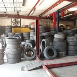 USED TIRES (MOUNT AND BALANCE INCLUDED)