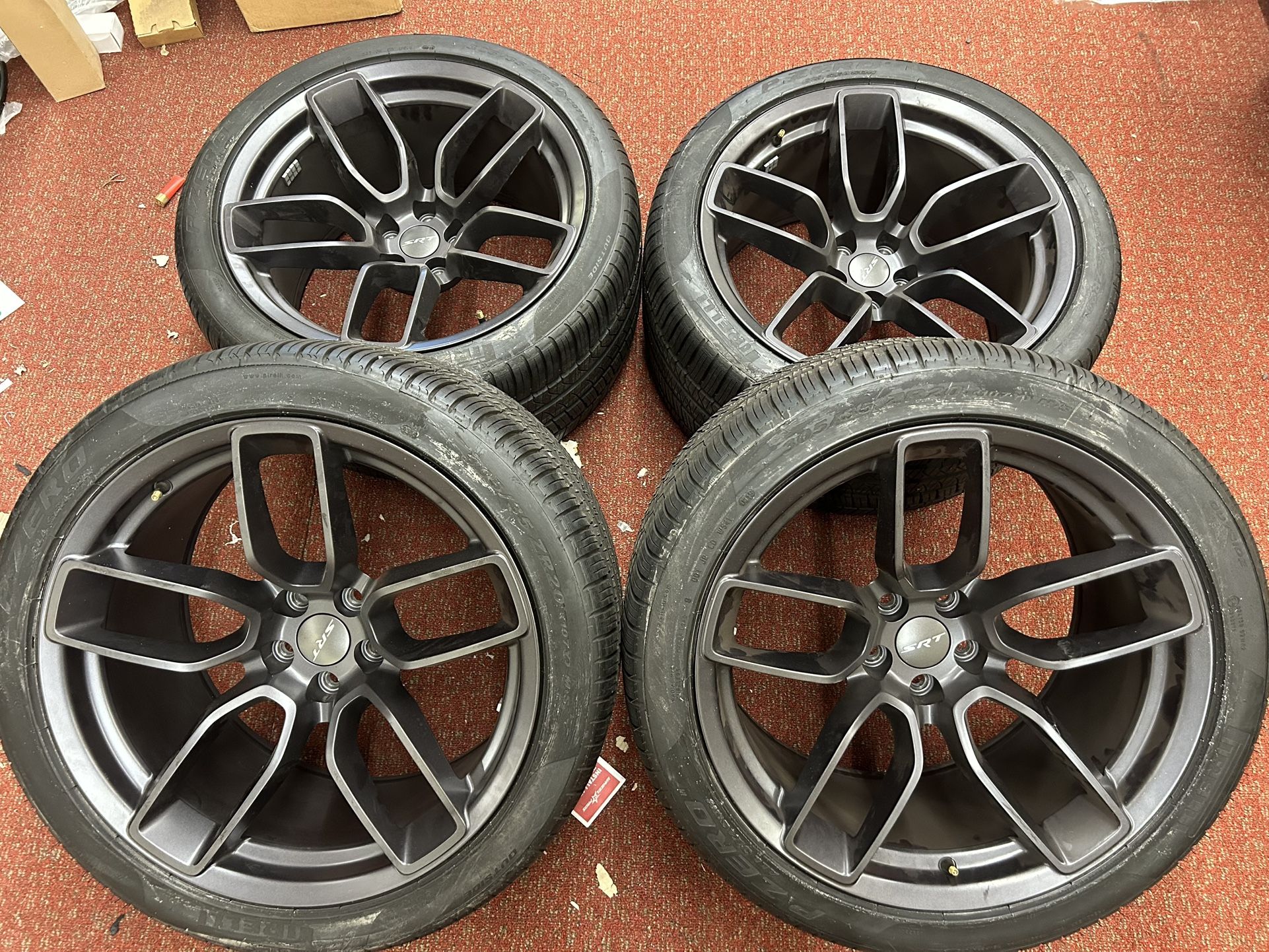 Oem Hellcat Rims OEM 20” 2018-23 Hellcat Red Eye Factory Wheels W/ Pirelli Tires for ...