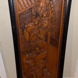 Chinese Sandalwood Wood Carvings