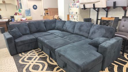 New X-Large sleeper sectional couch / free delivery