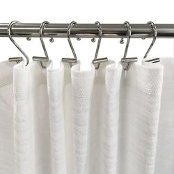 Simply Essential Bar Shower Curtain Hooks in Chrome (Set of 12) (New never used) OBO