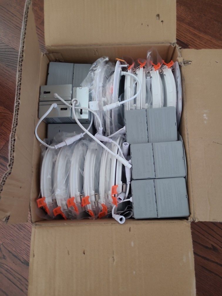 24 Pack Of 6 Inch Recess Led Light