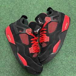 JORDAN 4 RED THUNDER SIZE 14