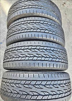 🎖️255 55 20 Continental Tires Con 80% de Vida Las 4