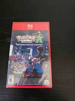 Pokemon Ledges Z-a Za Nintendo Switch 2 New Sealed Game