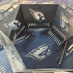 Custom Collapsible Metal Fire Pits — Hexagon or Square