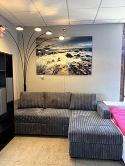 Small sectional grey or black color