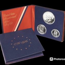Coin USA 1976 Set , 40 % Silver, Collectable 