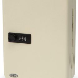 48 Key Combination Key Cabinet (Cream) lock box