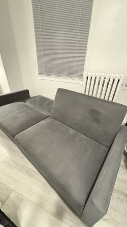 Gray Futon Sofa