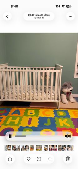 Crib 3 in 1 w/ mattress