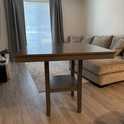 Grey Wooden Table 