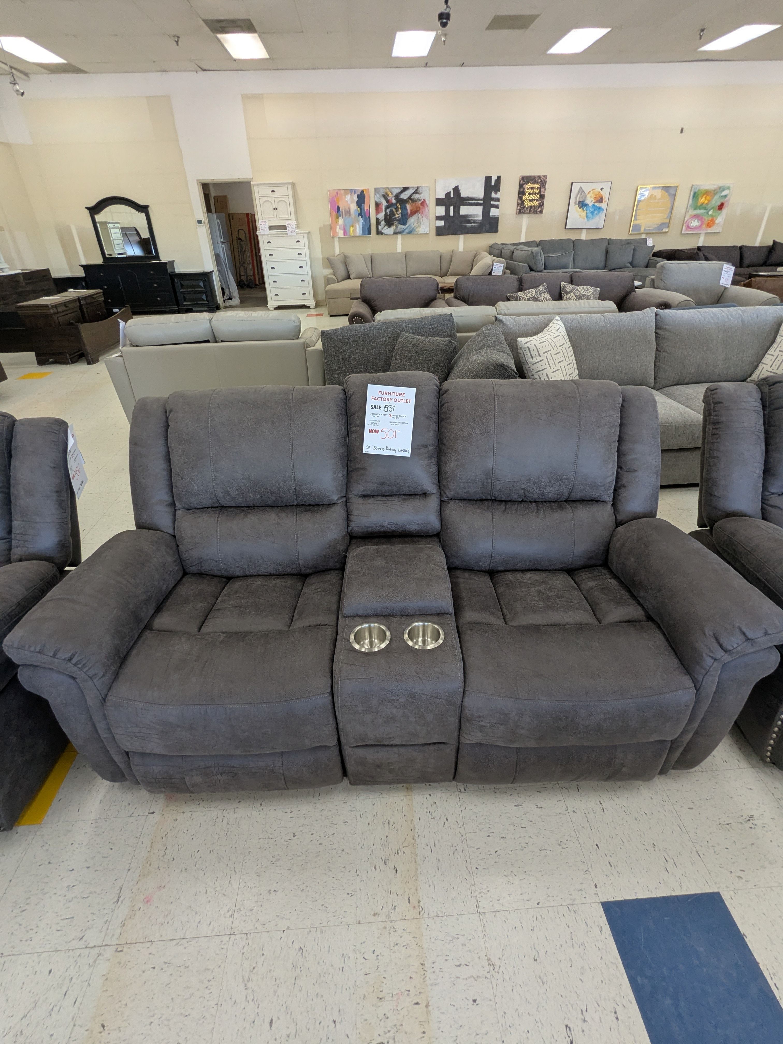 St John Reclining LoveSeat